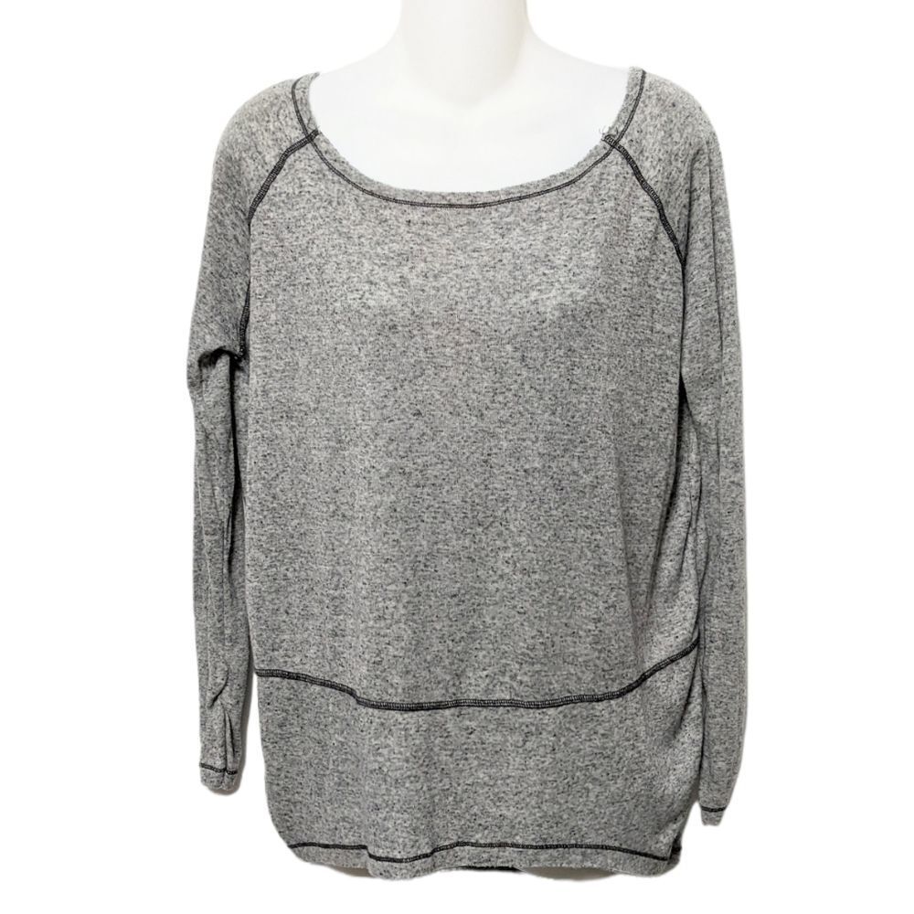 FREE PEOPLE We the Free Space Dye Slub Oversized Lightweight Top S